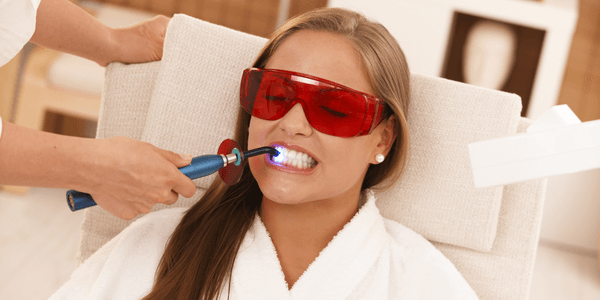 Tooth whitening process